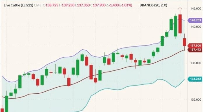 U.S. livestock: CME live cattle fall from highs as Omicron rattles markets