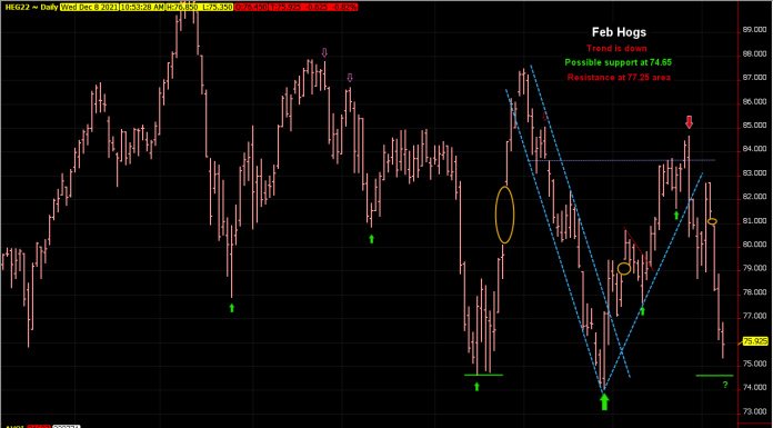 Hogs falling fast, liquidation almost over