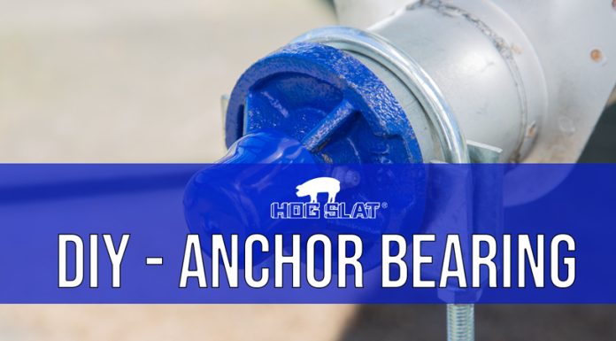 Anchor bearing replacement tutorial.
