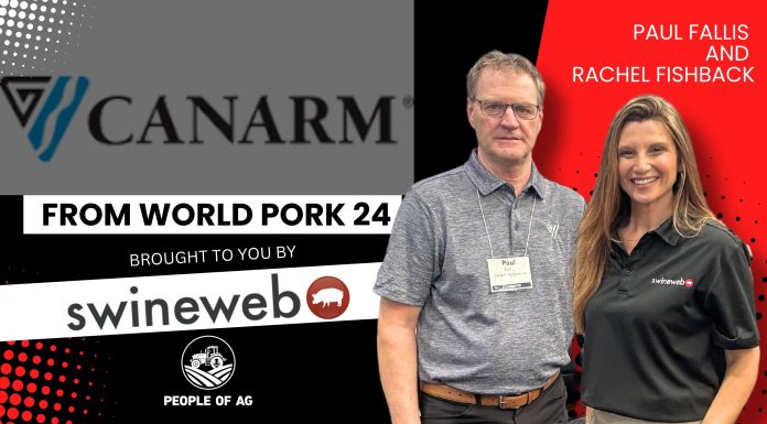 Paul Fallis from Canarm | 2024 World Pork Expo Interview with Rachel Fishback