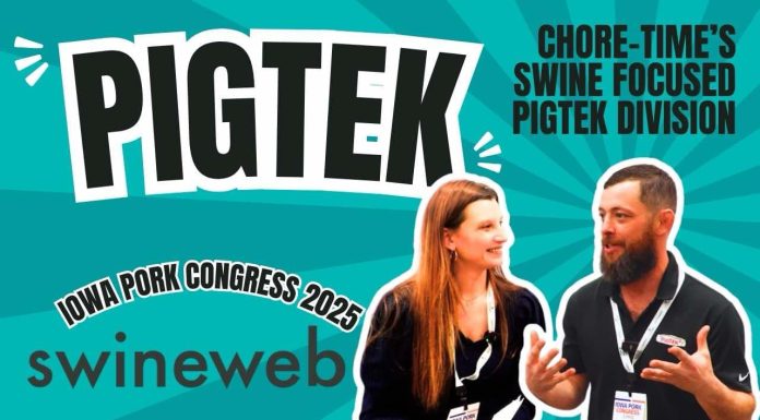 Chris Elvidge Talks PigTek: Evolution, Innovation & Future at Iowa Pork Congress 2025