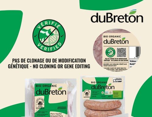 duBreton Responds to Health Canada’s Approval of Gene-Edited Meat with ‘Verified No Cloning or Gene Editing’ Labeling Commitment