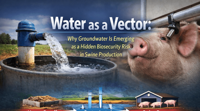 Water as a Vector: Why Groundwater Is Emerging as a Hidden Biosecurity Risk in Swine Production